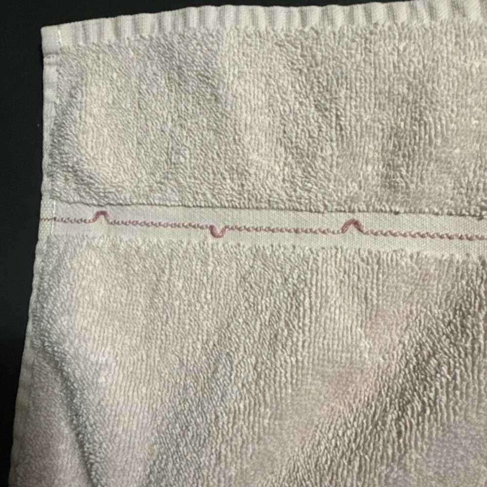 Dantela Pink Hand Towel 100% Cotton Made in Turkey 30